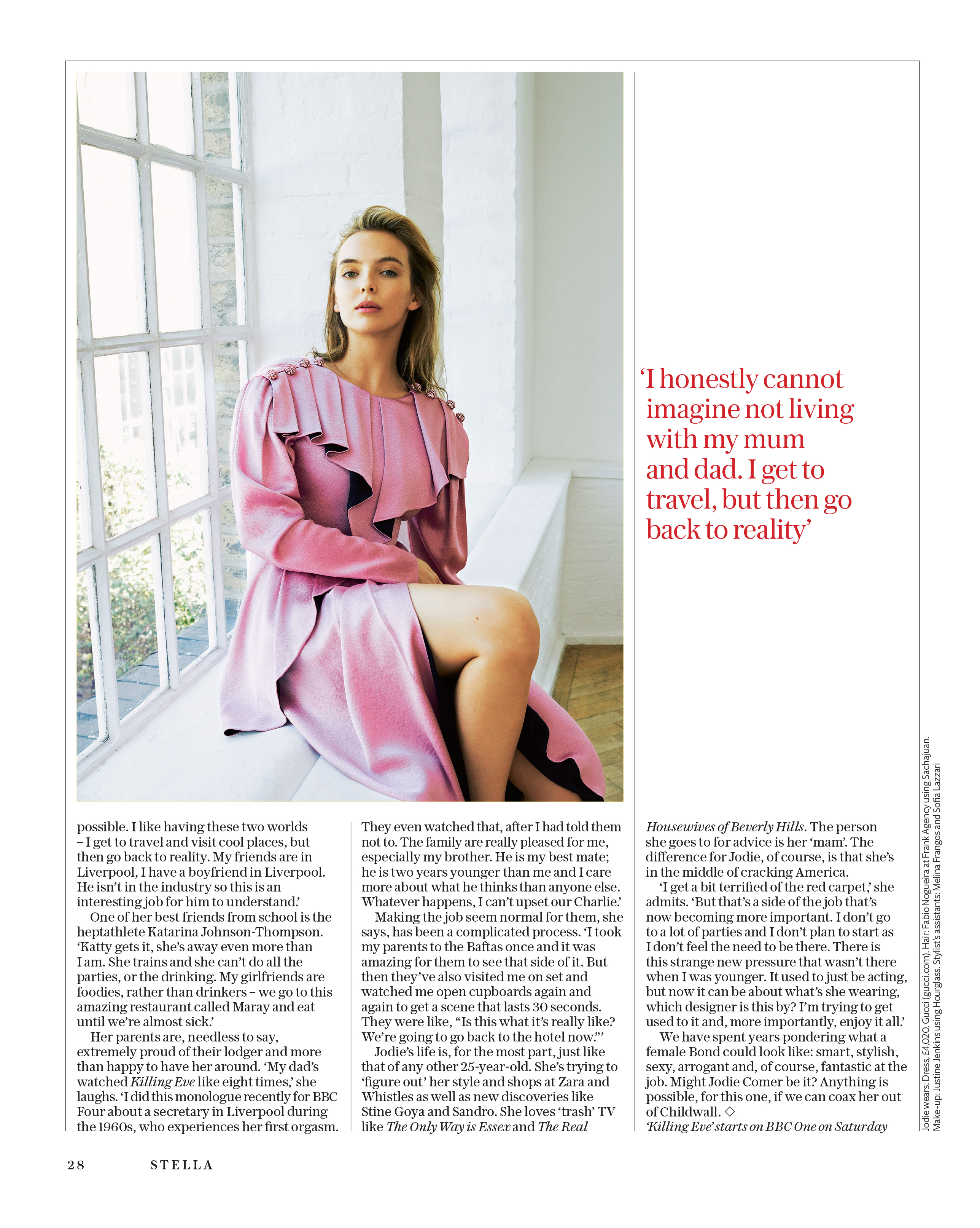 Jodie Comer Sunday Telegraph Magazine_09-09-2018_Main_1st_p28